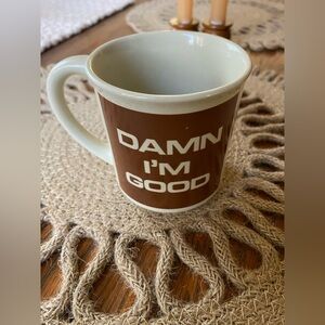 Vtg. Funny Coffee Cup